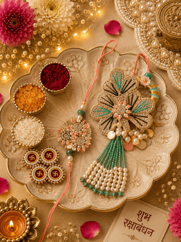 Pearl Bloom Bhaiya-Bhabhi Set