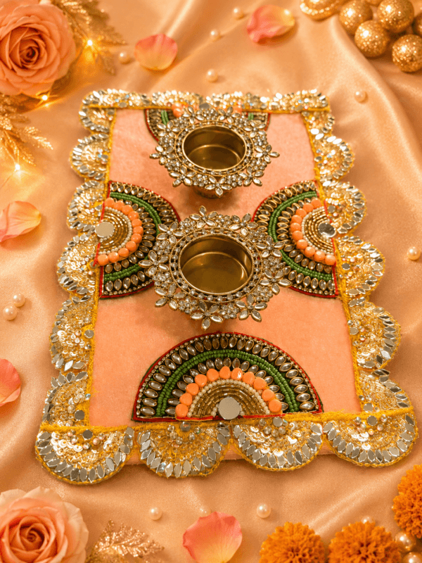 Premium Handmade Pooja Chowki